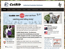 Tablet Screenshot of catbib.com.au